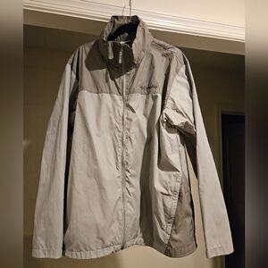 Columbia Gray Windbreaker Jacket